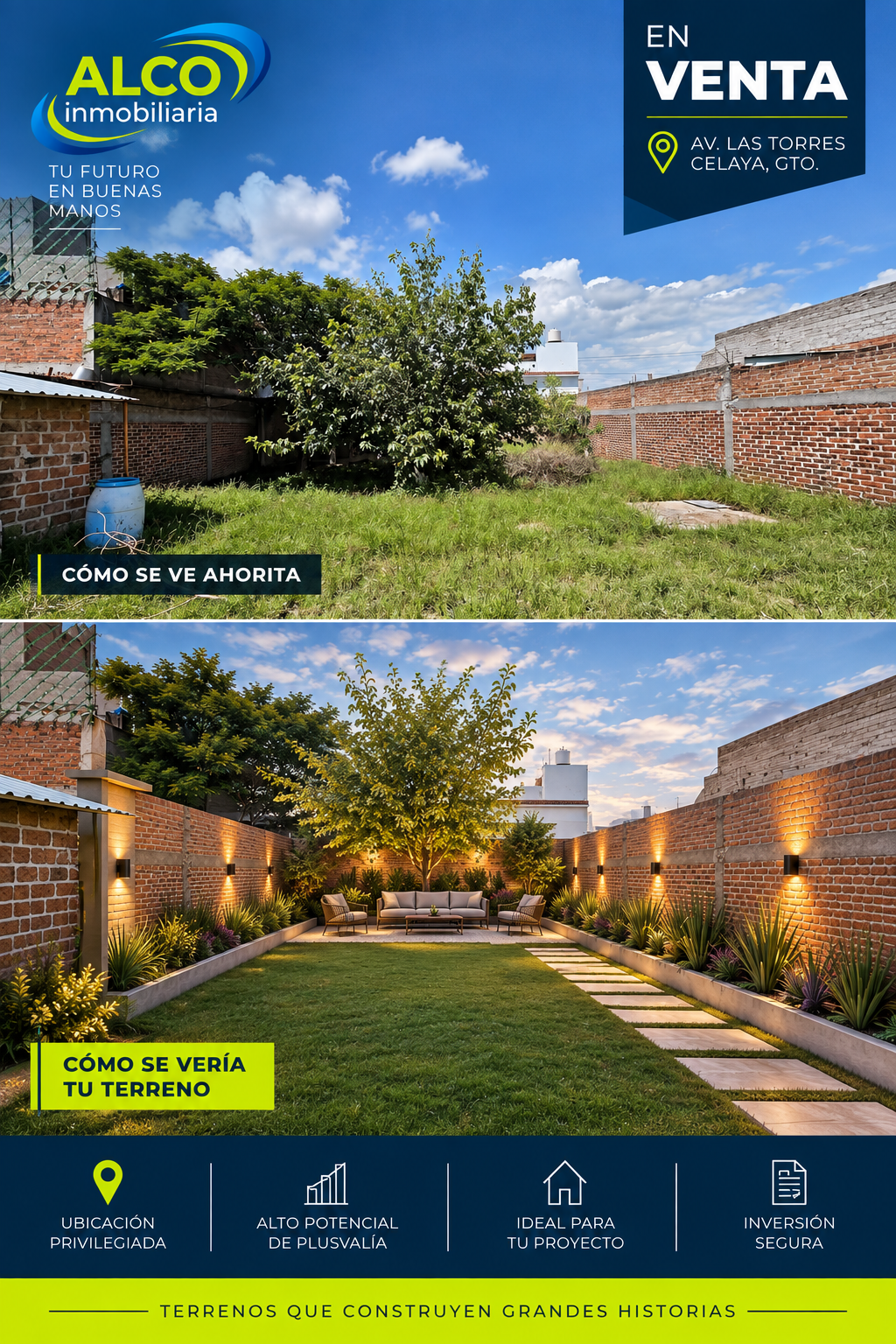Terreno disponible